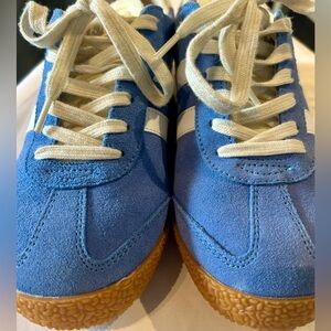 Gola Elan Blue Suede Sneakers Women’s 6 EU 37 Gum Sole